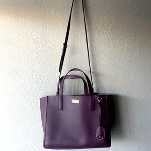Purple Kaye Spade Tote